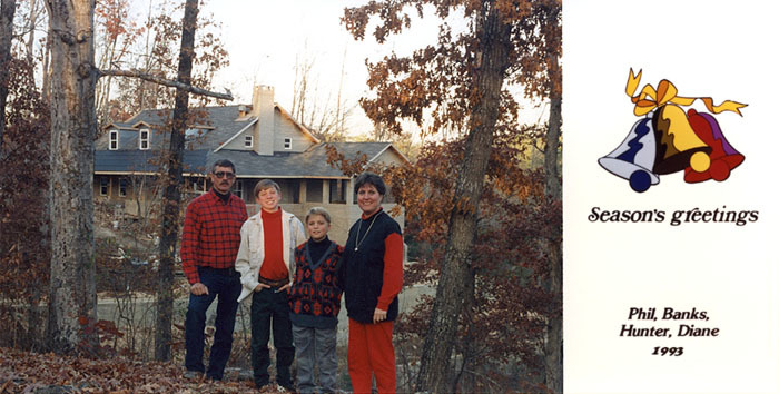 The house is up and the roof is on!